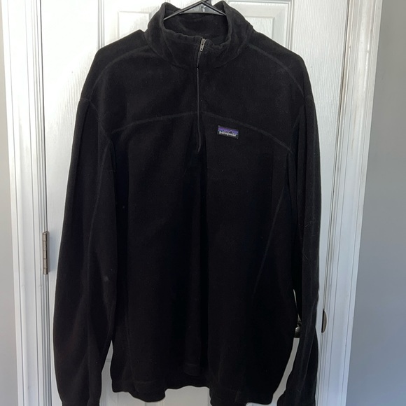 Patagonia Other - Patagonia black 1/4 zip fleece jacket